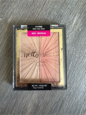 wet n wild Hello Halo Highlighter Duo — Peach & Champagne Glow